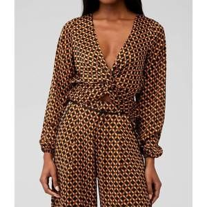 MINKPINK Valentina twist blouse in multi